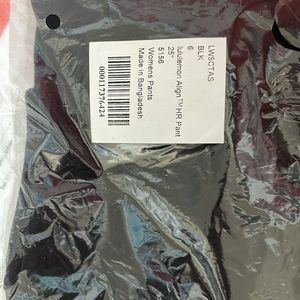 Lululemon Align Black Nwt Sz6 25”